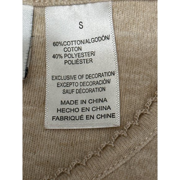 Alfred Dunner Vintage Cotton Polyester 3/4 Sleeve Sweater w Embroidery & Embelli - Picture 7 of 11